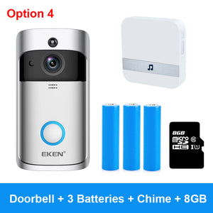 Video Doorbell Smart Wireless Security