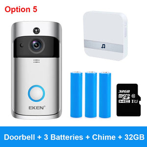 Video Doorbell Smart Wireless Security