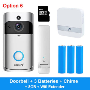 Video Doorbell Smart Wireless Security