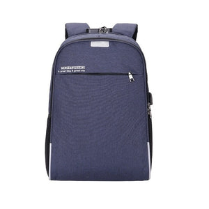 Anti-theft password lock backpack bag