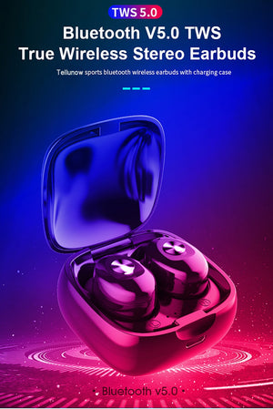Bluetooth 5.0 Earphone Stereo Wireless Earbus