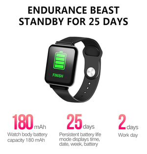 Smart watches Waterproof Sports Blood Pressure Functions