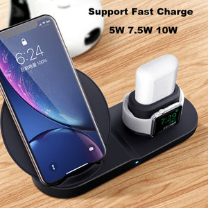 3 In 1 Fast Wireless Charger Dock