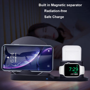 3 In 1 Fast Wireless Charger Dock