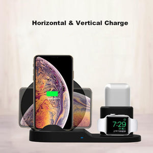 3 In 1 Fast Wireless Charger Dock