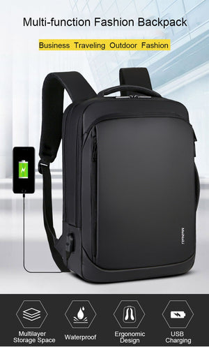 Mens Backpack Business Laptop Outdoor Travel Bag