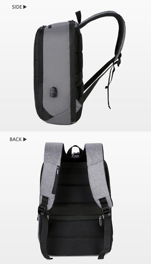 Business Mens USB Charing Laptop Backpacks