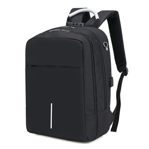 Anti Theft Laptop USB Smart Man Backpack