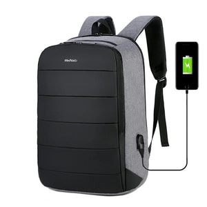 Business Mens USB Charing Laptop Backpacks