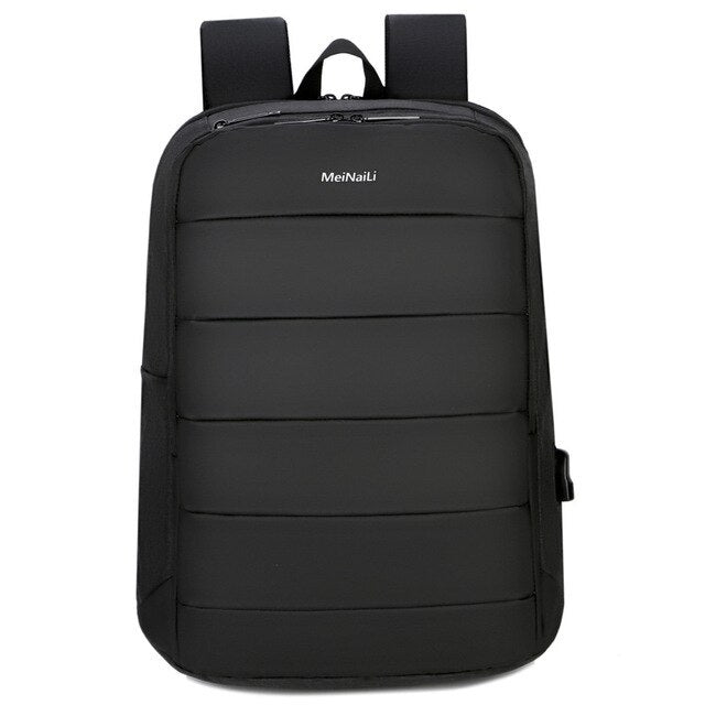 Business Mens USB Charing Laptop Backpacks