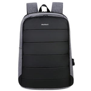 Business Mens USB Charing Laptop Backpacks
