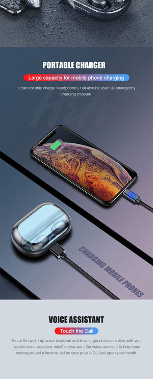 Bluetooth Stereo Earphone Wireless Earphones