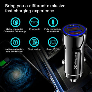Car USB Charger Quick Charge