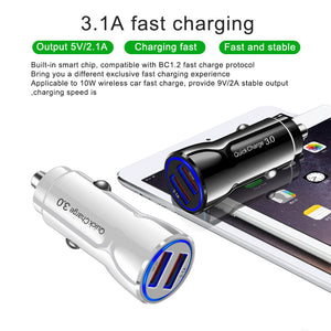 Car USB Charger Quick Charge