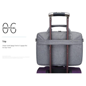 Large Capacity Zipper Laptop Handbag