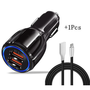 Car USB Charger Quick Charge