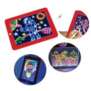 3-D Magic Light Up Drawing Pad
