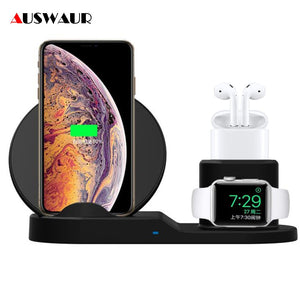 3 In 1 Fast Wireless Charger Dock