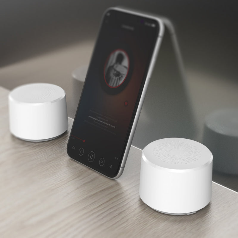 Round Portable Mini Wireless Bluetooth Speaker