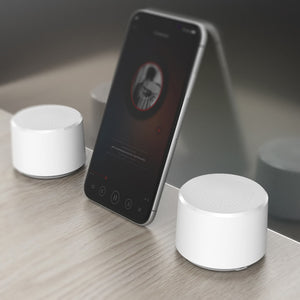 Round Portable Mini Wireless Bluetooth Speaker