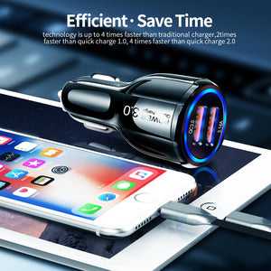 Car USB Charger Quick Charge