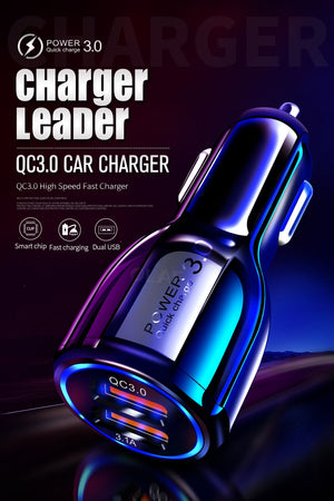 Car USB Charger Quick Charge