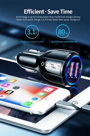 Car USB Charger Quick Charge
