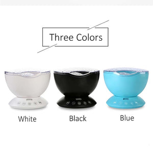 Ocean Wave Starry Sky Night Light Projector
