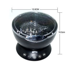 Ocean Wave Starry Sky Night Light Projector