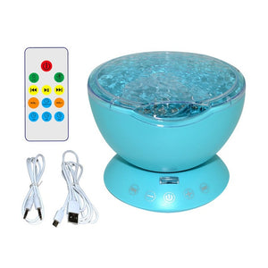 Ocean Wave Starry Sky Night Light Projector