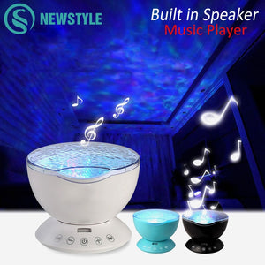 Ocean Wave Starry Sky Night Light Projector