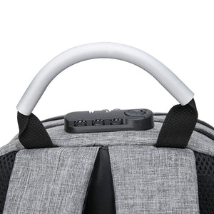 Anti Theft Laptop USB Smart Man Backpack