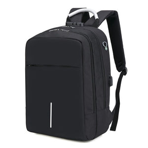Anti Theft Laptop USB Smart Man Backpack