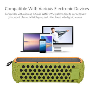 Waterproof Solar Bluetooth Speaker with LED light
