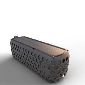 Waterproof Solar Bluetooth Speaker with LED light