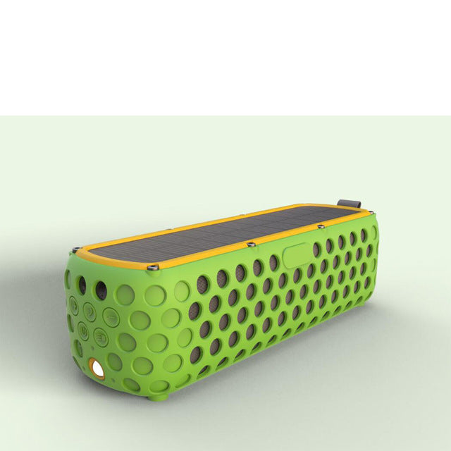 Waterproof Solar Bluetooth Speaker with LED light