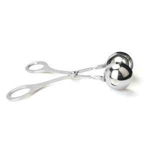 Steel pellet mash potato meatball clip