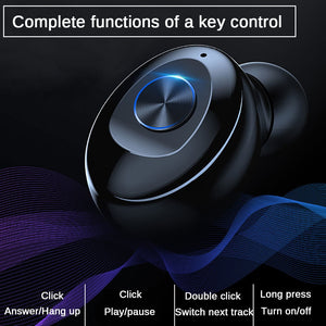 Bluetooth 5.0 Earphone Stereo Wireless Earbus