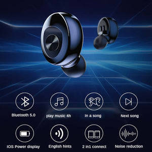 Bluetooth 5.0 Earphone Stereo Wireless Earbus